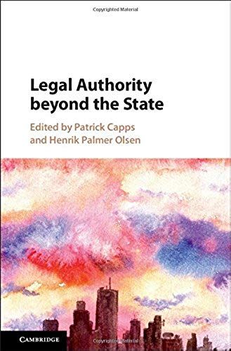 Legal Authority Beyond The State
