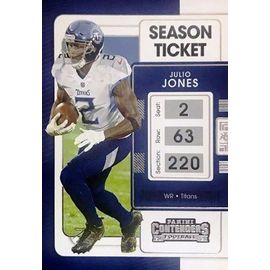 95 Julio Jones Tennessee Titans - Panini Contenders Season Ticket Football Us Nfl 2021
