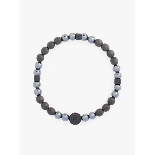 Bracelet En Perles En Onyx À Monogramme Th Th85 Beads Le Bracelet/Black