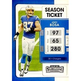 53 Joey Bosa Los Angeles Chargers - Panini Contenders Season Ticket Football Us Nfl 2021