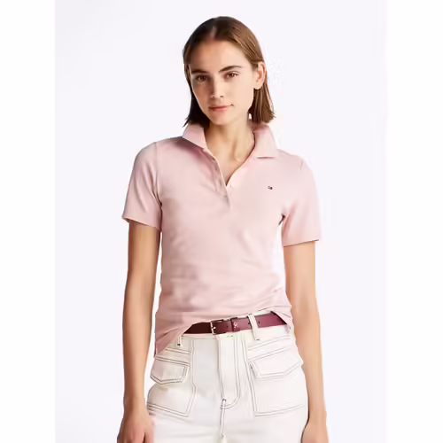 Polo Ajusté 1985 Collection 1985 Slim Pique Polo Ss/Foggy Pink - L
