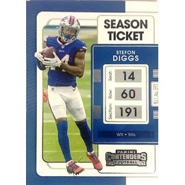 11 Stefon Diggs Buffalo Bills - Panini Contenders Season Ticket Football Us Nfl 2021