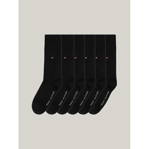 Lot De 6 Paires De Chaussettes En Coton Th Men Sock 6p Ecom/black