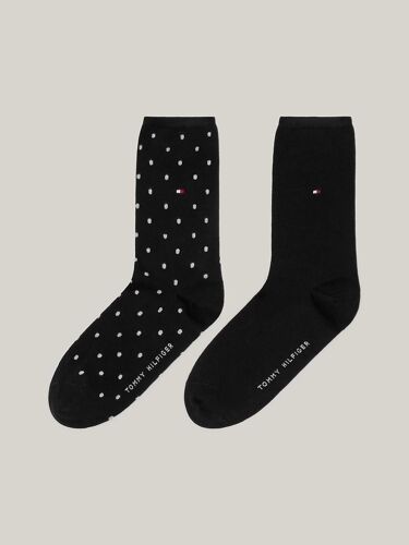Lot De 2 Paires De Chaussettes Pois Th Women Sock Dot 2p/black 39