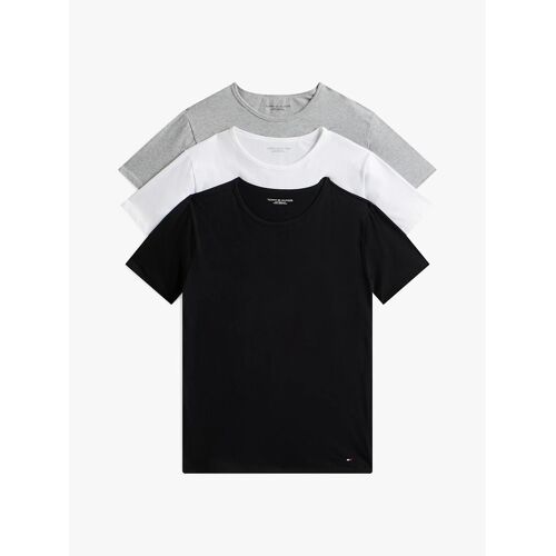 Lot De 3 T-Shirts En Coton Col En V Stretch Vn Tee Ss 3pack/Black/White/Grey Heather - Xl