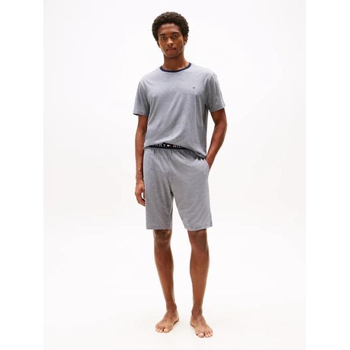 Ensemble De Pyjama Original Rayé En Jersey Ss Jersey Pj Set Stripes/Mini Stripes Blue - S