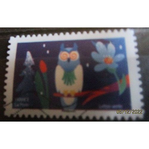 2020. Adh1941: Hibou Issu De "Mon Spectaculaire Carnet De Timbres".