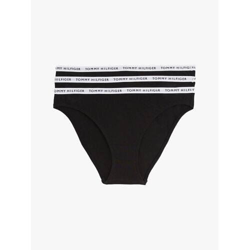 Lot De 3 Culottes À Ceinture Motif Logo 3p Bikini/Black/Black/Black - L