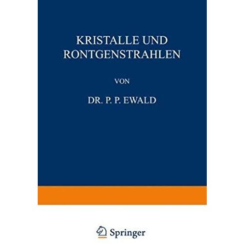 Kristalle Und Röntgenstrahlen