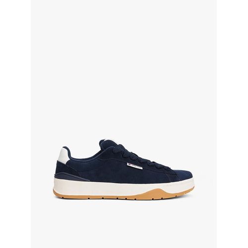 Baskets En Daim Logo Tjm Skater Sneaker/dark Blue