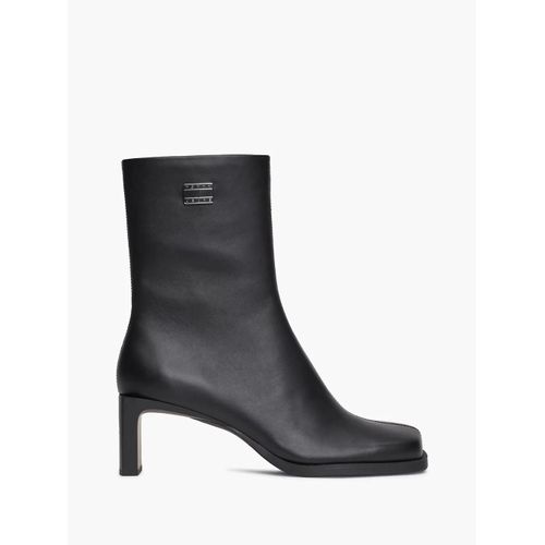 Bottines En Cuir Bout Carré The Soho Boot/black