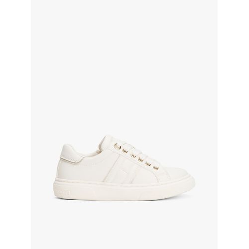 Baskets Pailletées Lacets Low Cut Lacesup Sneaker/off White/platinum