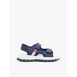 Sandales Crantées Scratch Et Logo Velcro Sandal/blue
