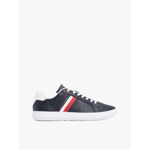 Baskets Essential En Cuir Semelle Cuvette Essential Leather Cupsole/navy Blue