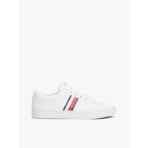 Baskets Bande De Logo Th Hi Vulc Low Core Stripes Mesh/white