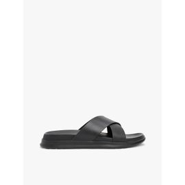 Sandales En Cuir Brides Croisées D Density Hilfiger Lth Cc Sand/black