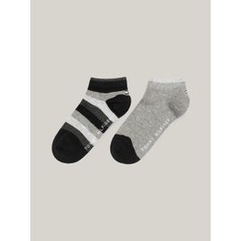 Lot De 2 Paires De Socquettes Pour Enfant Th Kids Basic Stripe/black 27