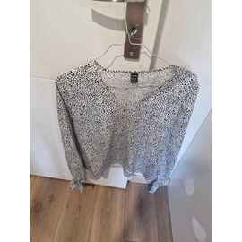 Chemisier Blanc Et Noir