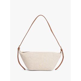 Sac à bandoulière en toile TH PREMIUM BEACH LE SLING BAG/Neutral Stripe