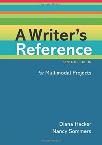 A Writer's Reference For Multimodal Projects