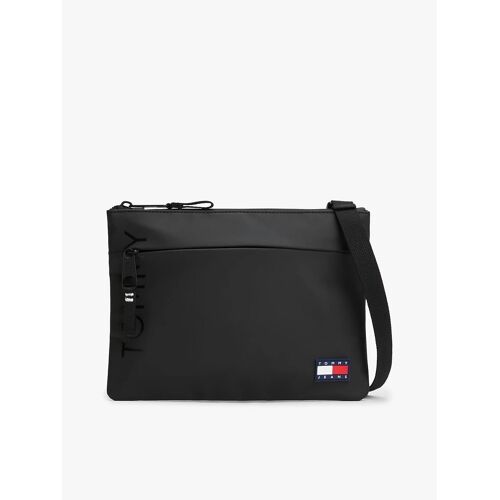 Pochette Essential à bandoulière et logo TJM DAILY + NS SACOCHE/Black