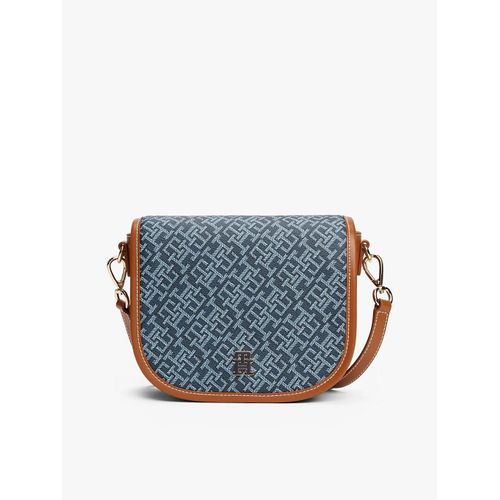 Sac besace TH Monoplay TH MONOPLAY LEATHER SADDLE BAG/Space Blue