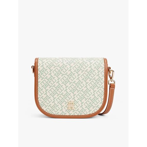 Sac besace TH Monoplay TH MONOPLAY LEATHER SADDLE BAG/Charming Green