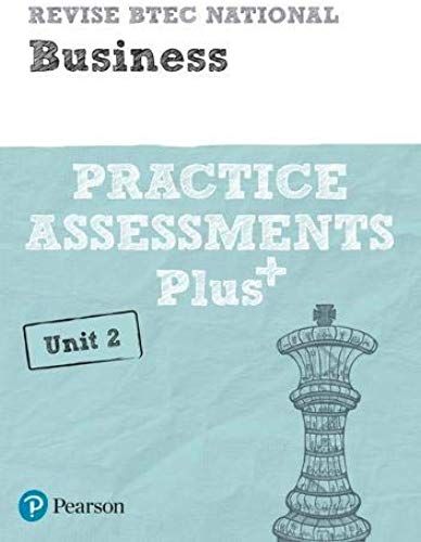 Pearson Revise Btec National Business Practice Assessments Plus U2 - For 2025 Exams