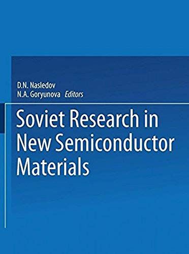 Soviet Research In New Semiconductor Materials