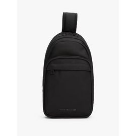 Sac bandoulière avec logo en métal TH REPREVE SLING BAG/Black