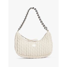 Sac bandoulière Iconic matelassé TJW ICONIC SHOULDER QUILTED/Newsprint Beige