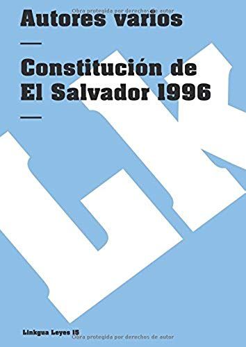 Constitución De El Salvador De 1996