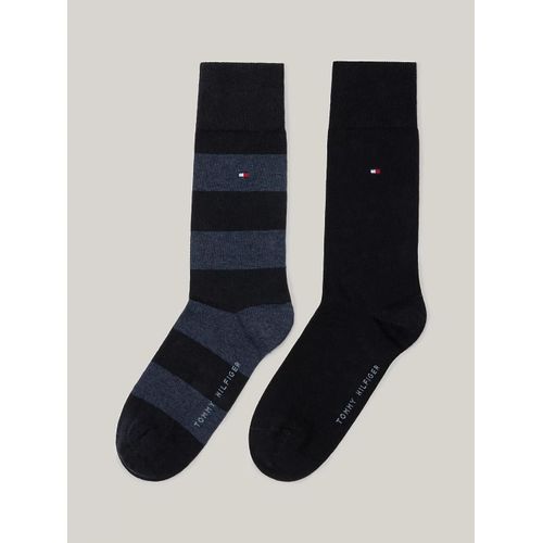 Lot De 2 Paires De Chaussettes Classics Rayées Th Men Rugby Sock 2p/dark Navy 39