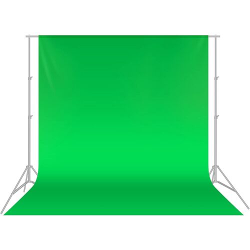 NEEWER Toile de Fond verte 10x12ft/3x3.6m Photo Studio pliable en polyester de qualité supérieure pour Photographie, Vidéo, Télévision (verte)