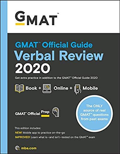 Gmat Official Guide 2020 Verbal Review