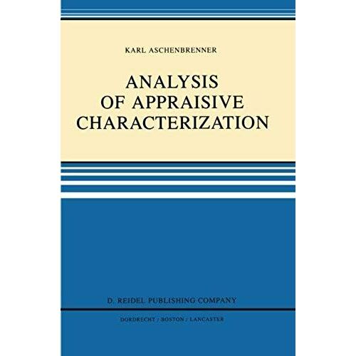 Analysis Of Appraisive Characterization