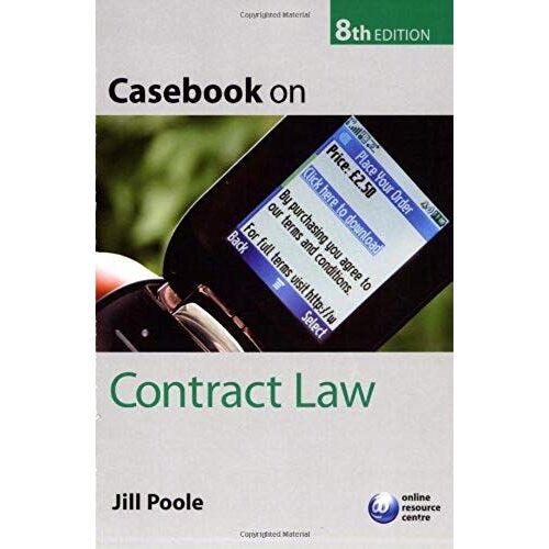 Casebook On Contract Law