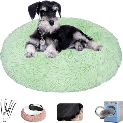 Lit Pour Chiens De Petite, Moyenne Et Grande Taille, 50cm, Lit Rond, Confortable Et Doux Pour Animal De Compagnie Avec Fond Antidérapant