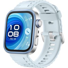 Watch Fit 4 Pro Montre Connectée,Ultra-Fine,1.82"" Écran Verre Saphir,Bordure En Alliage De Titane,Suivi De La Santé,Ecg,Jusqu'À 10 Jours D'Autonomie,Garantie Prolongée De 6 Mois,Bleu