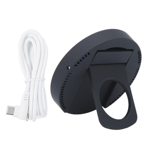 pour support de chargeur Magsafe 15W charge rapide support de chargeur magnétique sans fil pour MacBook Pro pour iPhone 12 13 14 Noir
