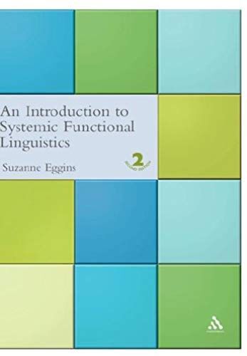 Introduction To Systemic Functional Linguistics