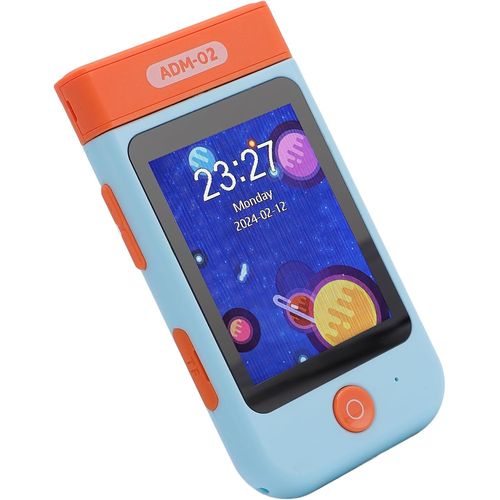 Enfants Téléphone Intelligent 2.8 Pouces Écran Tactile 1080P Flip Caméra Musique Lecteur Vidéo Jeux Éducatifs avec 32GB De Stockage pour Les Tout-Petits Enfants (Dinosaure Vert)