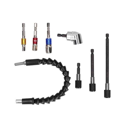 105 degrés angle droit perceuse accessoire alliage robuste durable pratique efficace Hex Shank Drill Nut Driver Bit
