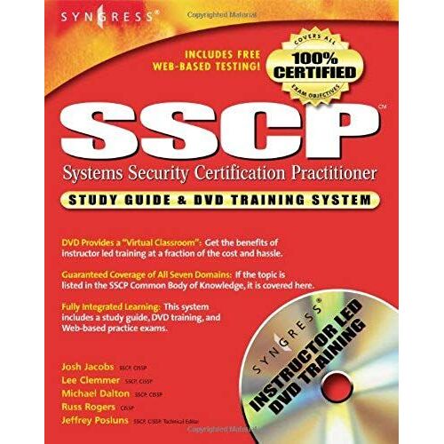 Sscp Systems Security Certified Practitioner Study Guide And Dvd Training System