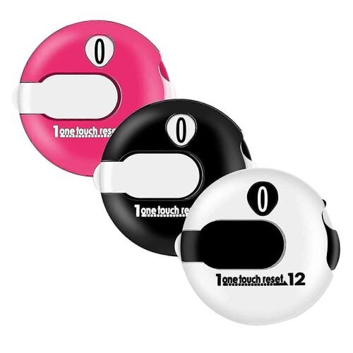 3 Pcs Mini Golf Score Counter Golf Stroke Counter Avec Un Contact Réinitialiser Shot Putt Indicateur Sport Accessoires