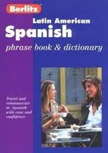 Spanish Phrase Book (Berlitz Phrase Books)