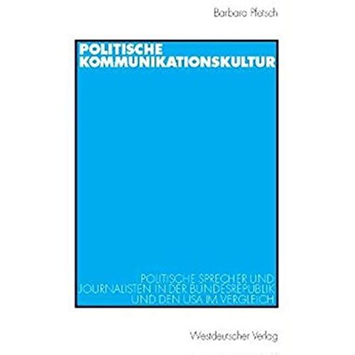Politische Kommunikationskultur