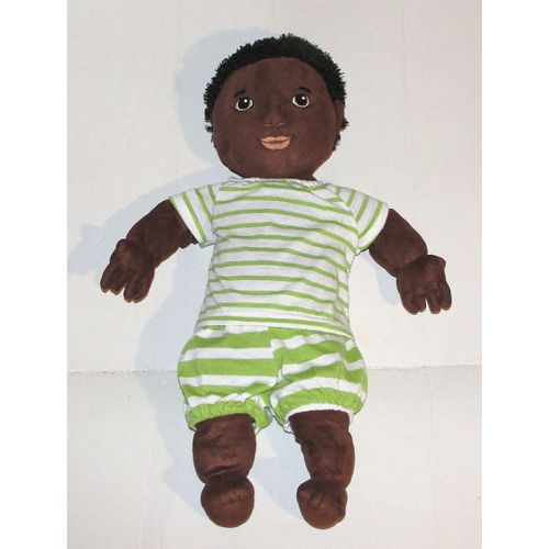 Peluche Enfant Ikea Model Garçon Africain Black Doudou Poupon Articulé Lekkamrat 47 Cm