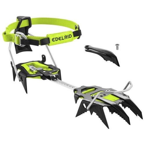 Edelrid - Demon Auto - Crampons D'alpinisme Taille 38-50, Gris/ Oasis