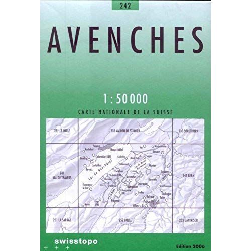 Swisstopo 1 : 50 000 Avenches